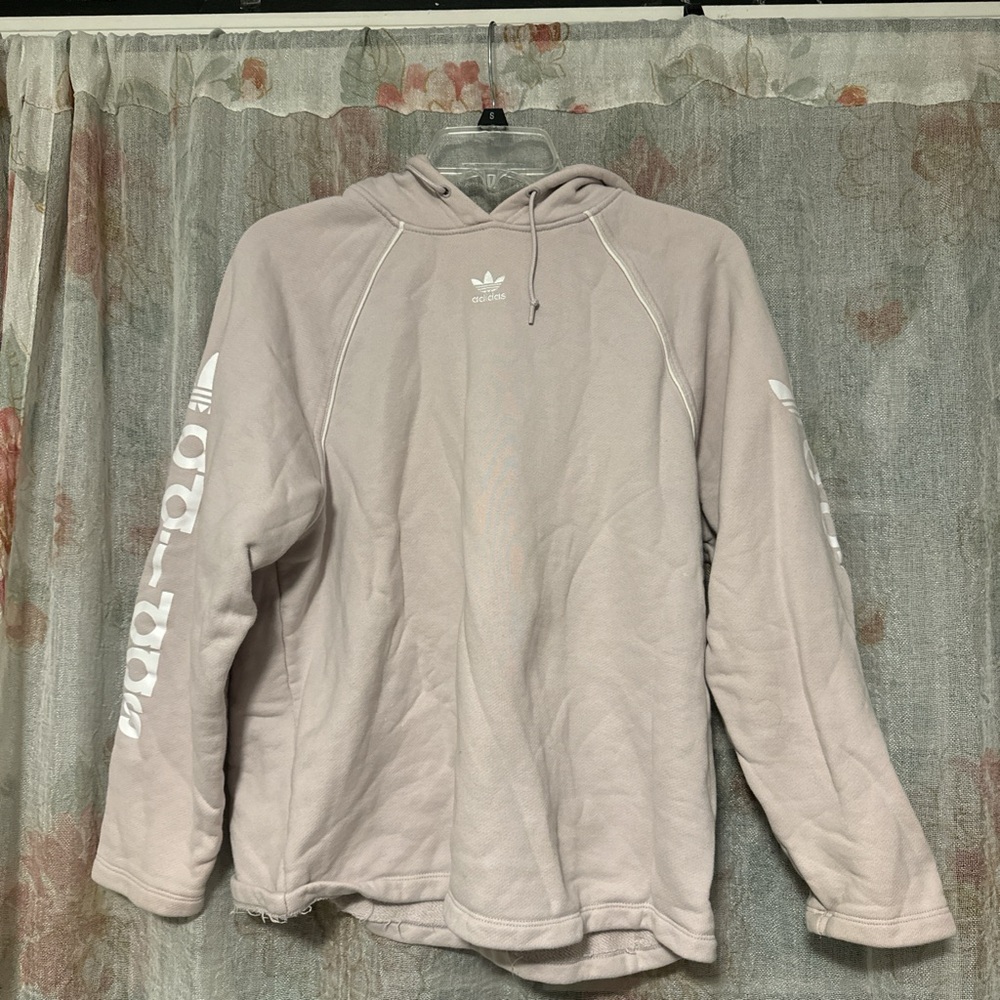 Adidas Originals Lilac and White Hoodie